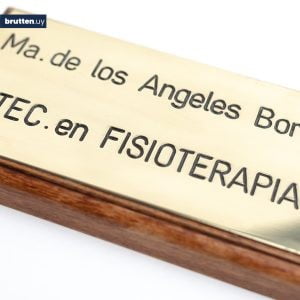 Plaqueta para profesionales